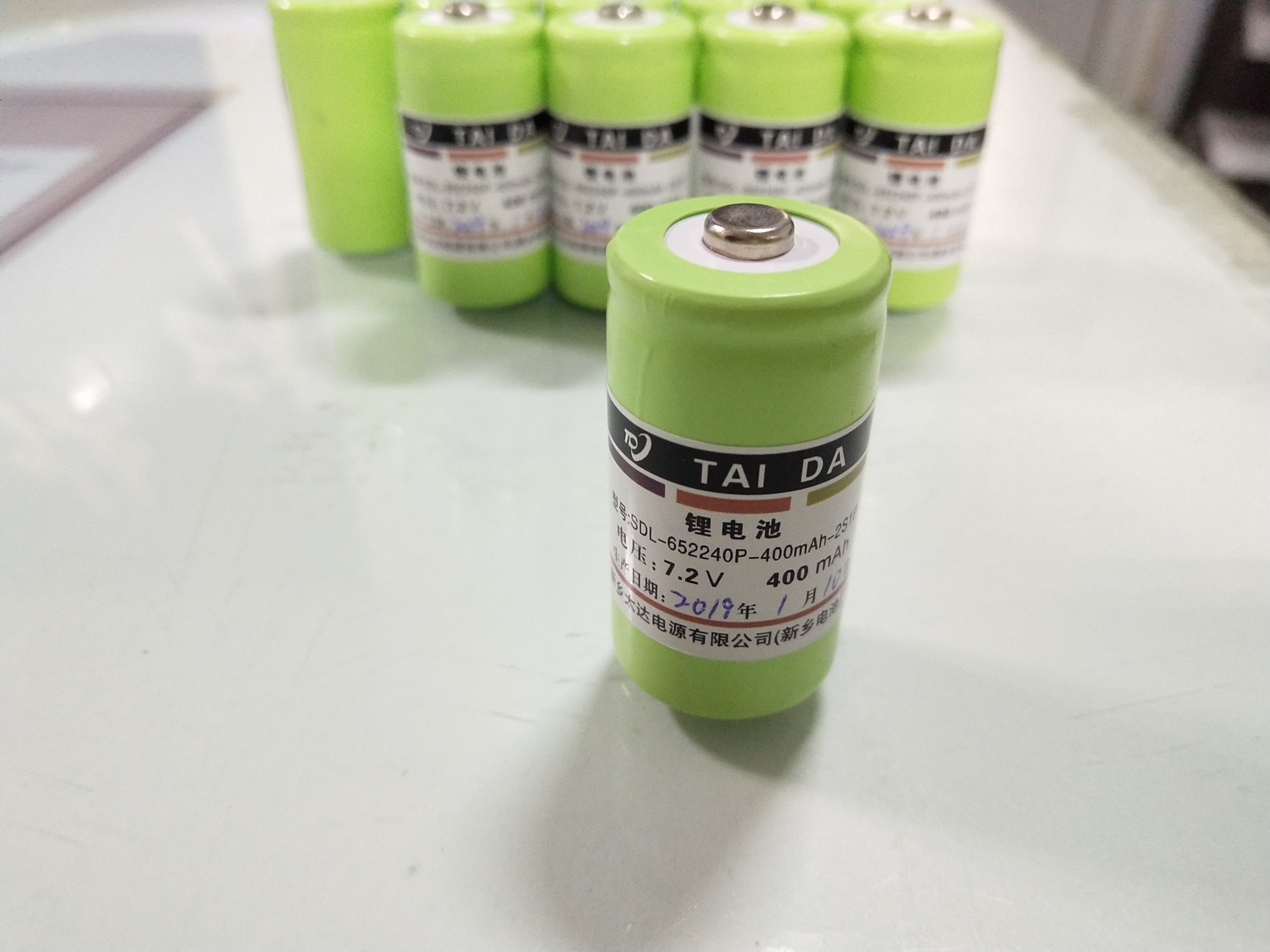 SDL-652240P-400mAh-2S1P瞄准镜锂电池-1